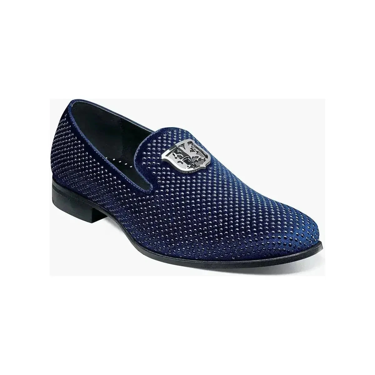 Zapatos Stacy Adams Micro Gamuza con Detalles Adornados – ¡Elegancia y Estilo!